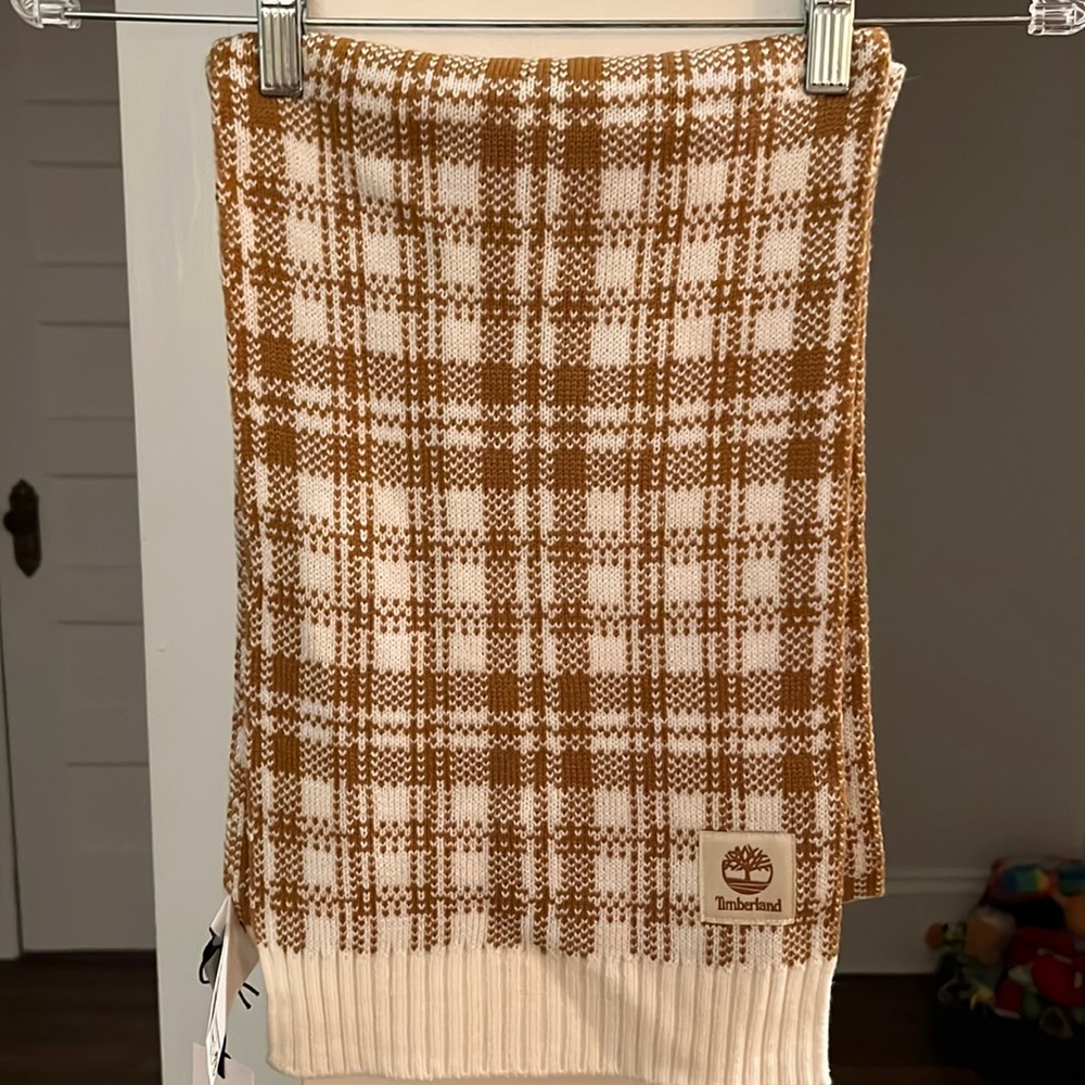 Timberland plaid scarf